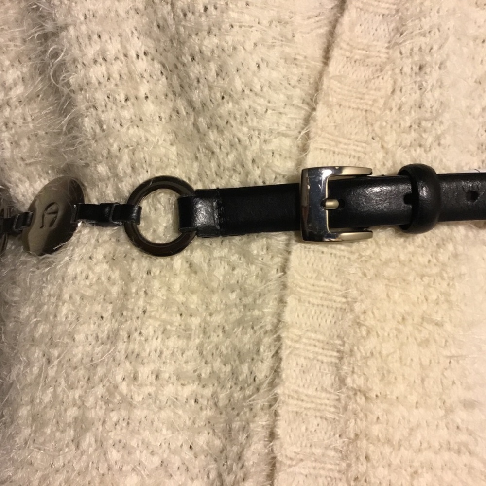 Etienne Aigner Belt Genuine Leather Size Medium